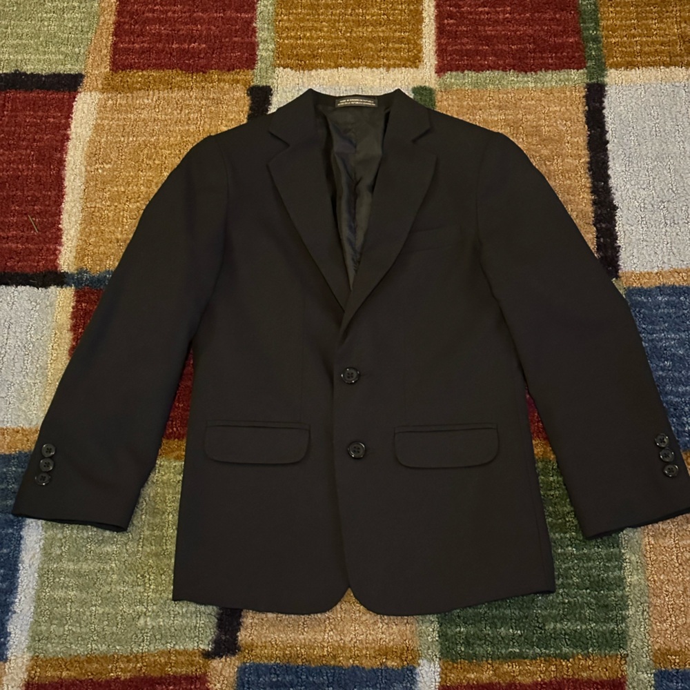 Dockers black blazer size 10